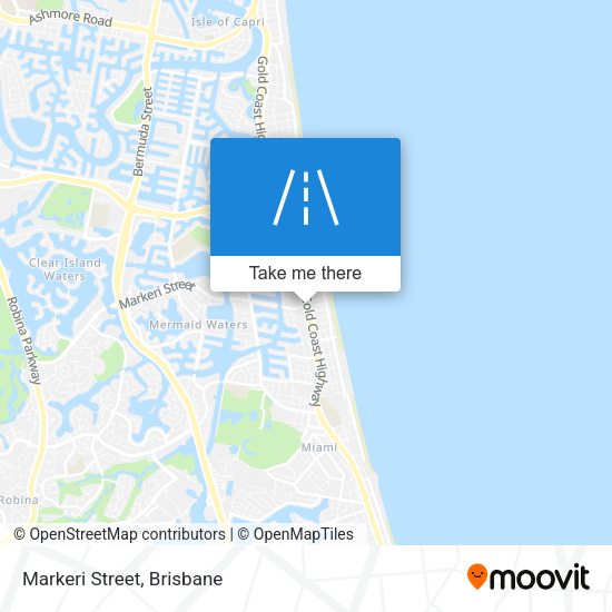 Markeri Street map