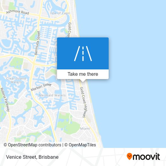 Venice Street map