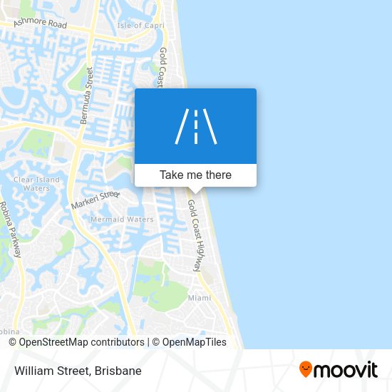 William Street map