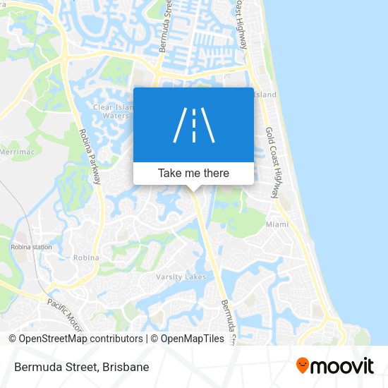 Bermuda Street map