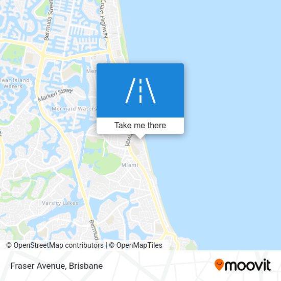 Fraser Avenue map