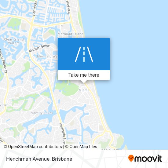 Henchman Avenue map