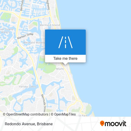 Redondo Avenue map