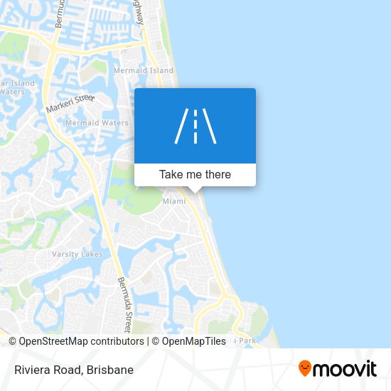 Riviera Road map