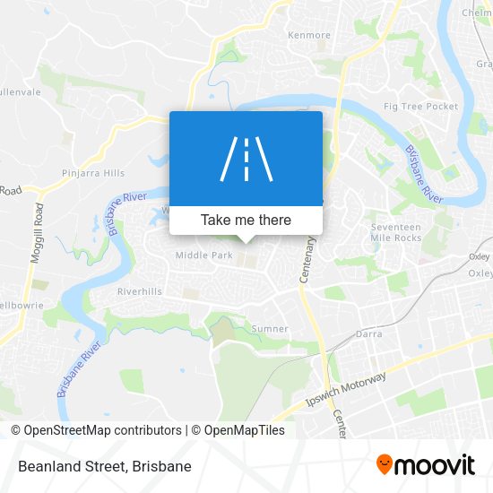 Beanland Street map