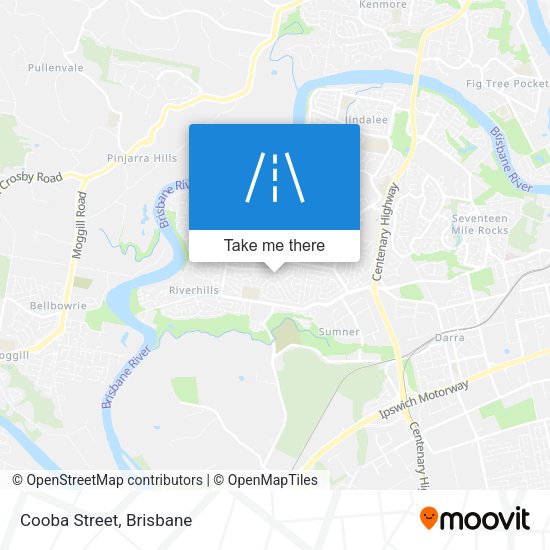 Cooba Street map