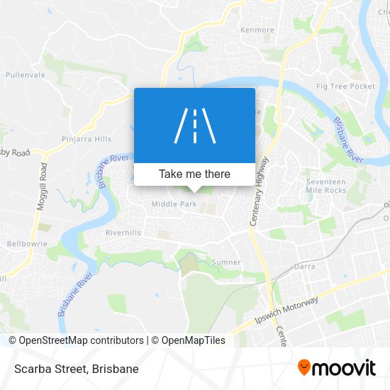 Scarba Street map