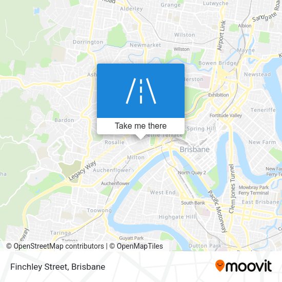 Finchley Street map