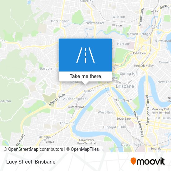 Lucy Street map