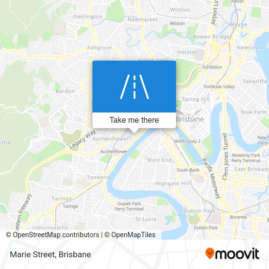 Marie Street map
