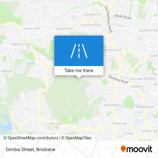 Gimba Street map