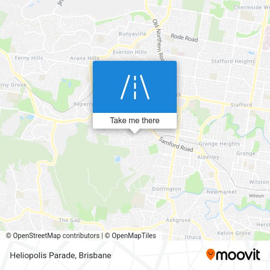 Heliopolis Parade map