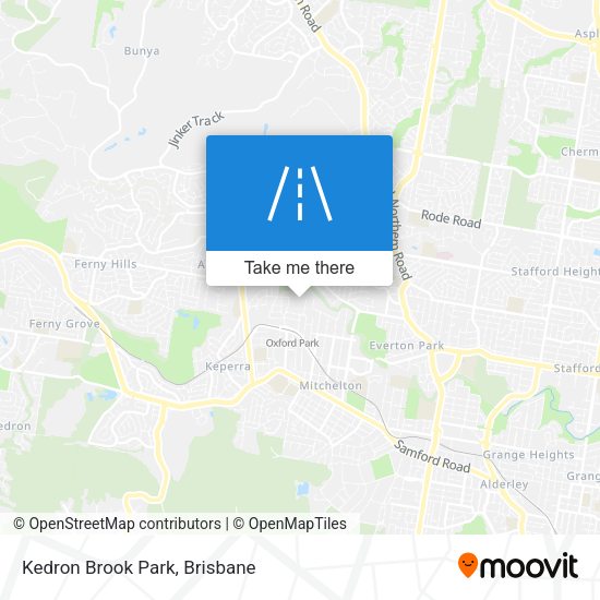 Kedron Brook Park map