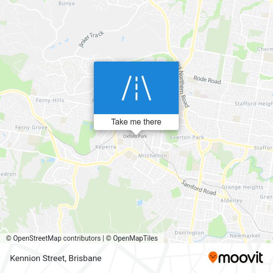 Kennion Street map