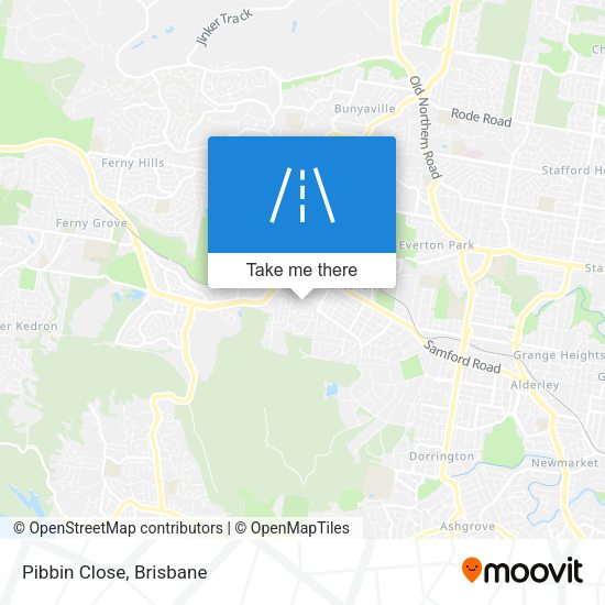 Pibbin Close map