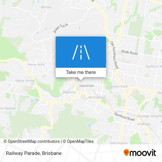 Railway Parade map