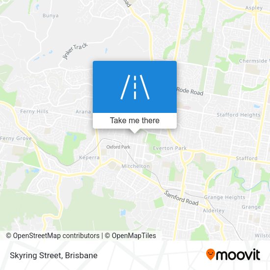 Skyring Street map