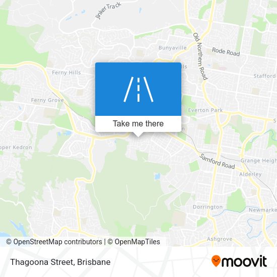 Thagoona Street map