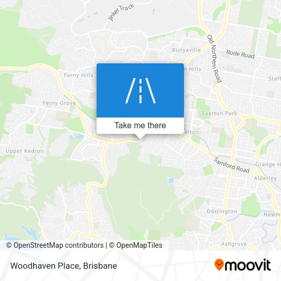 Woodhaven Place map