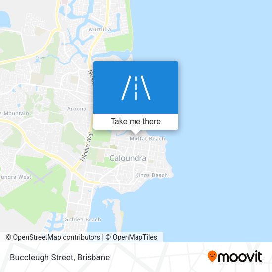 Buccleugh Street map