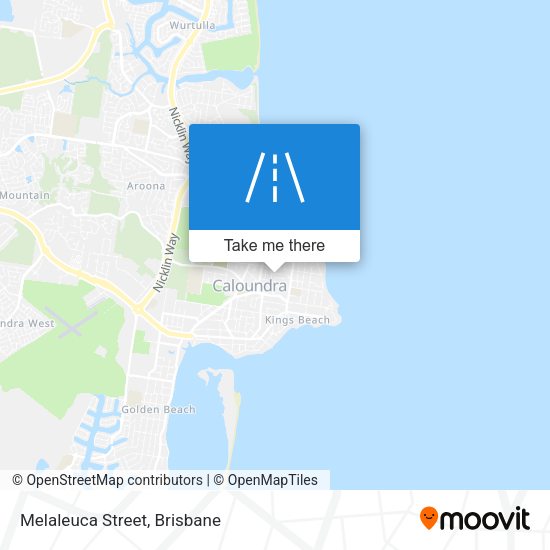 Melaleuca Street map