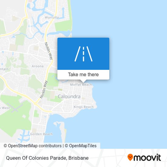 Queen Of Colonies Parade map