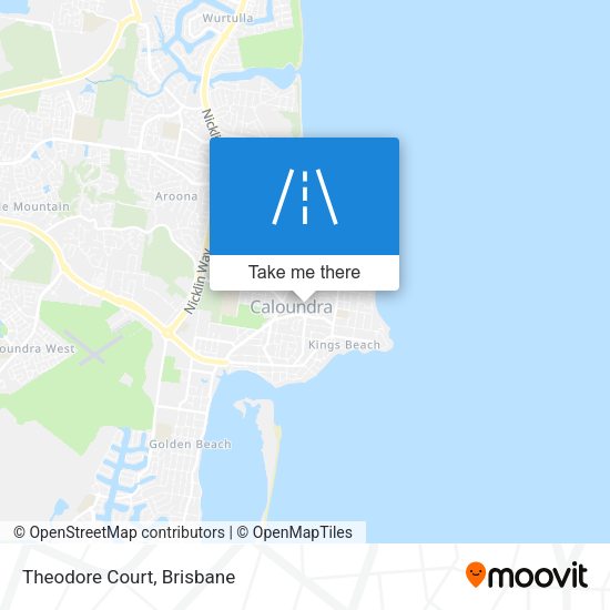 Theodore Court map