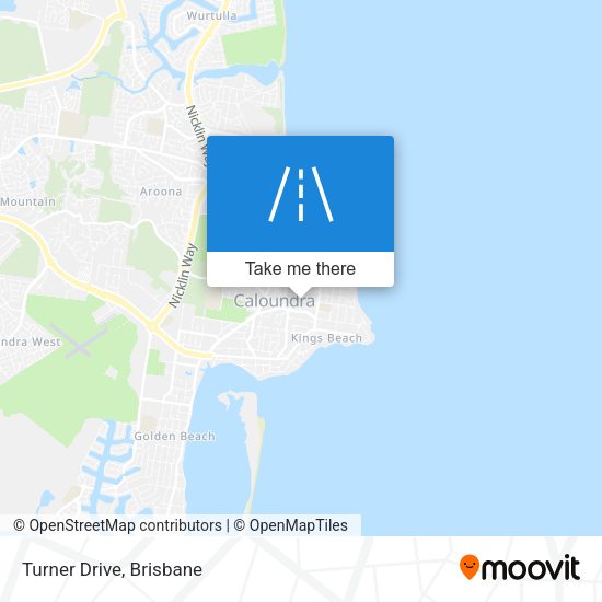 Turner Drive map