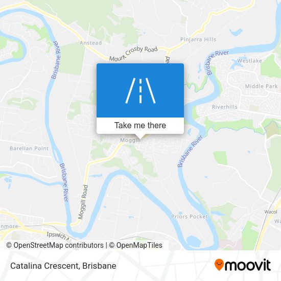 Catalina Crescent map