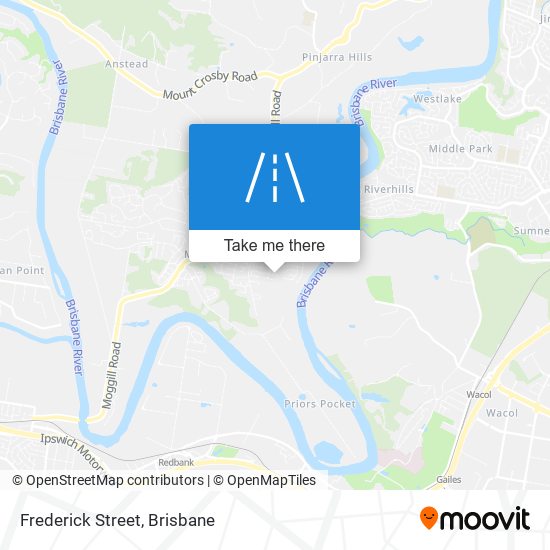 Frederick Street map