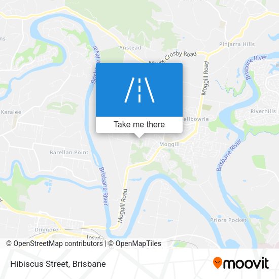 Hibiscus Street map