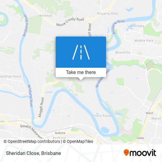 Sheridan Close map