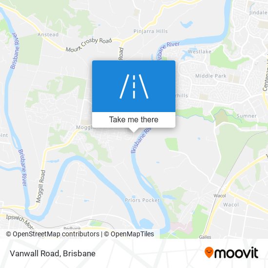 Vanwall Road map