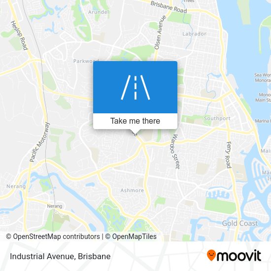 Industrial Avenue map