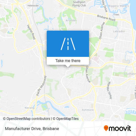 Manufacturer Drive map