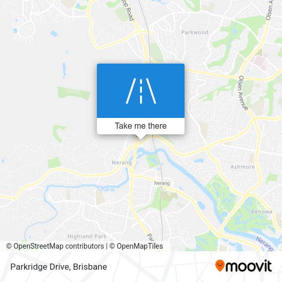 Parkridge Drive map