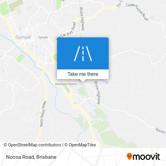Noosa Road map