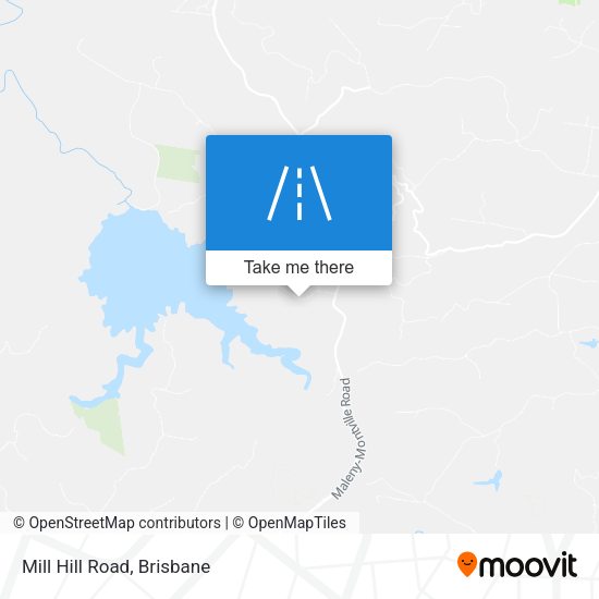 Mill Hill Road map