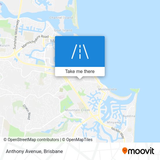 Anthony Avenue map
