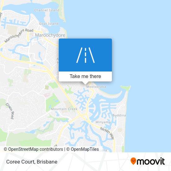 Coree Court map