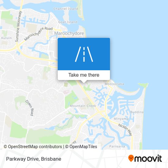 Parkway Drive map
