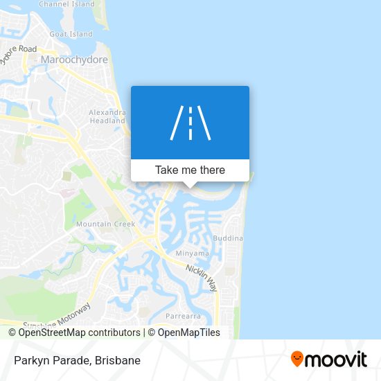 Parkyn Parade map