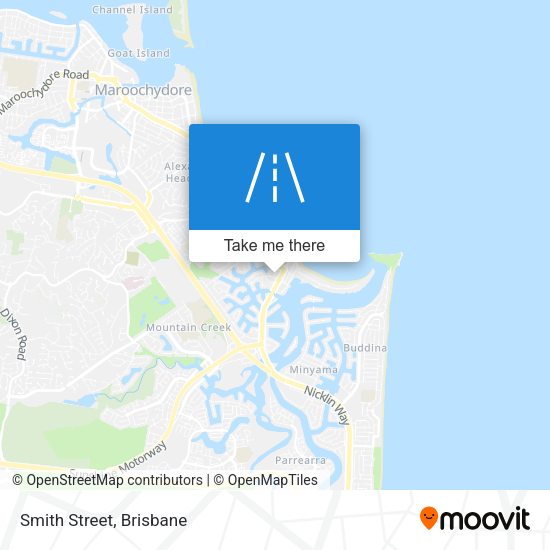 Smith Street map