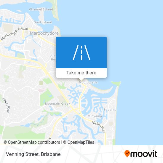 Venning Street map