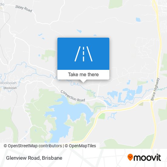 Glenview Road map