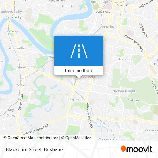 Blackburn Street map