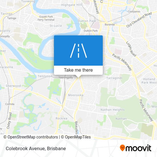 Colebrook Avenue map