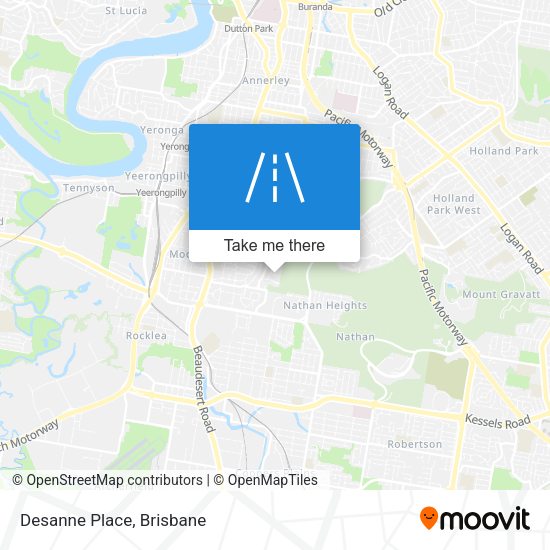 Desanne Place map