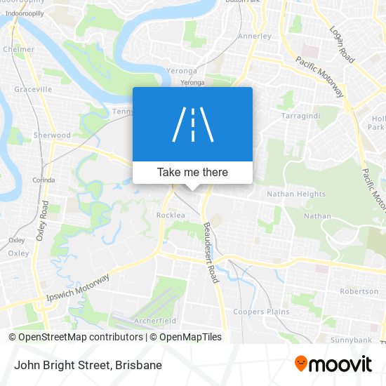 Mapa John Bright Street