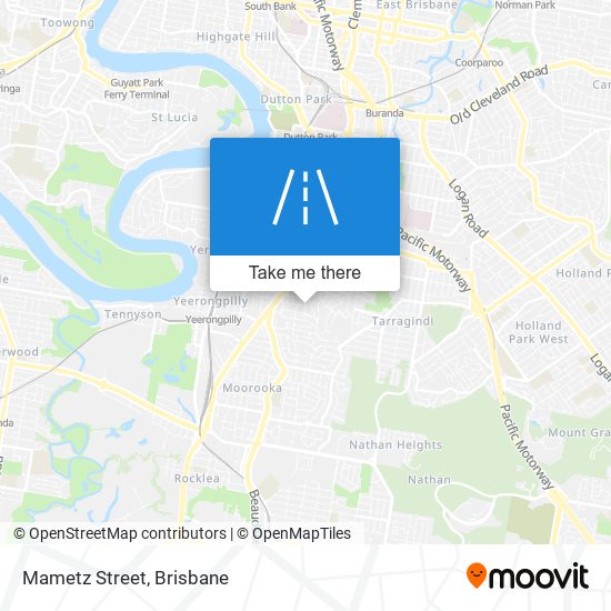 Mametz Street map